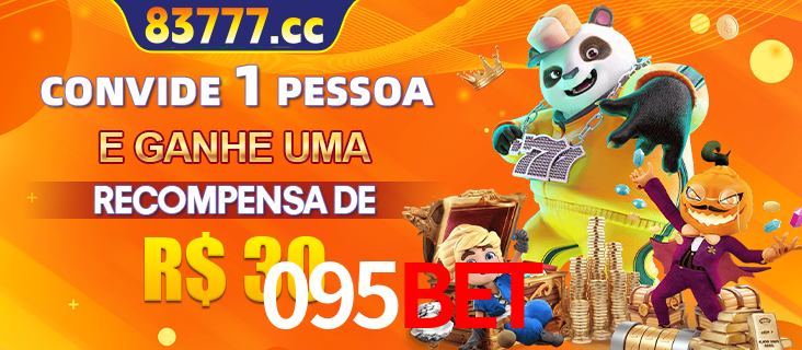 Banner institucional da 095BET sobre parceria de marcas e criação de uma marca de excelência, apresentando os mascotes de jogos populares como o Fortune Tiger.